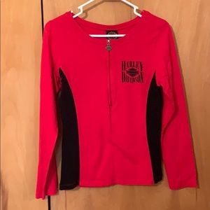 Ladies Harley Davidson long sleeve shirt